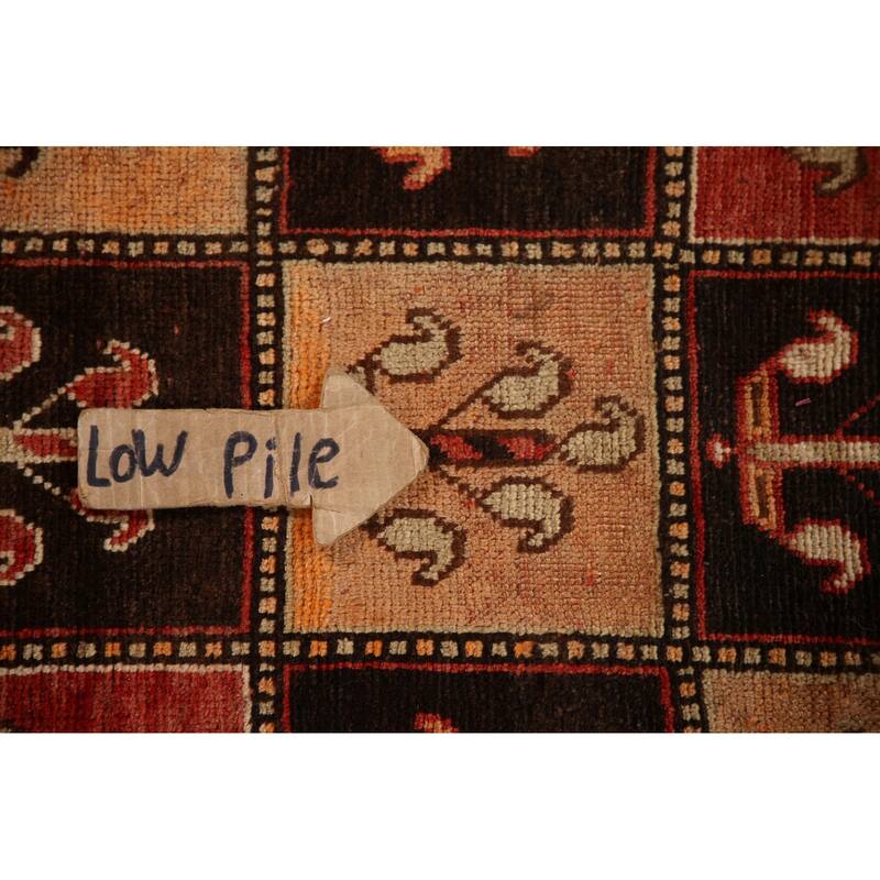 Vegetable Dye Bakhtiari Persian Vintage Area Rug Handmade Wool Carpet - 5'3"x 9'3"