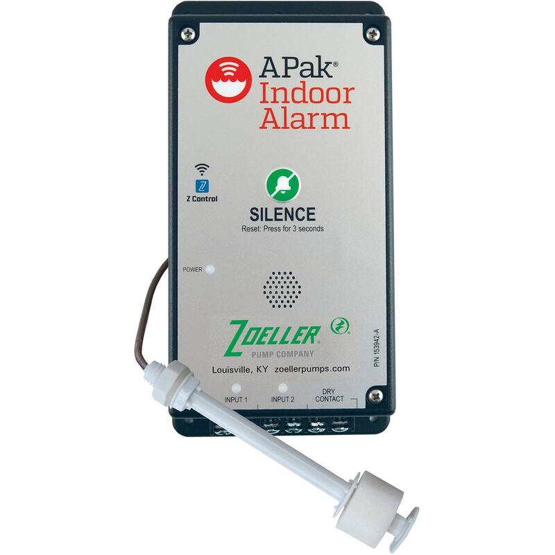 Zoeller APak Z Control Enabled Indoor Alarm System - Natural