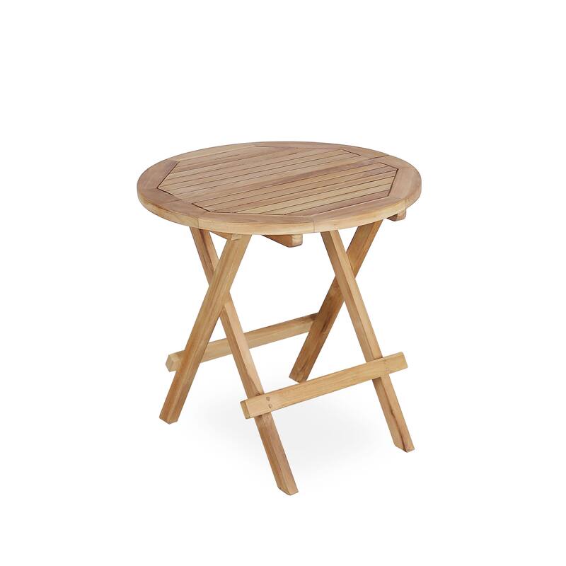 Folding Patio Table Garden Outdoor Balcony Furniture Teak Wood