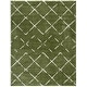 preview thumbnail 144 of 154, SAFAVIEH Arizona Shag Nevada 1.2-inch Thick Rug 8' x 10' - Green/Ivory