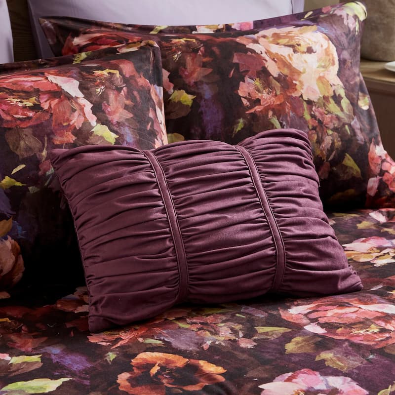 Madison Park Seraphina 4 Piece Velvet Comforter Set