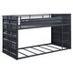 preview thumbnail 2 of 6, Kamloops Twin over Twin Bunk Bed with Right Facing Front Ladder