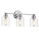 preview thumbnail 1 of 18, 3-light Bath/ Vanity Light Chrome