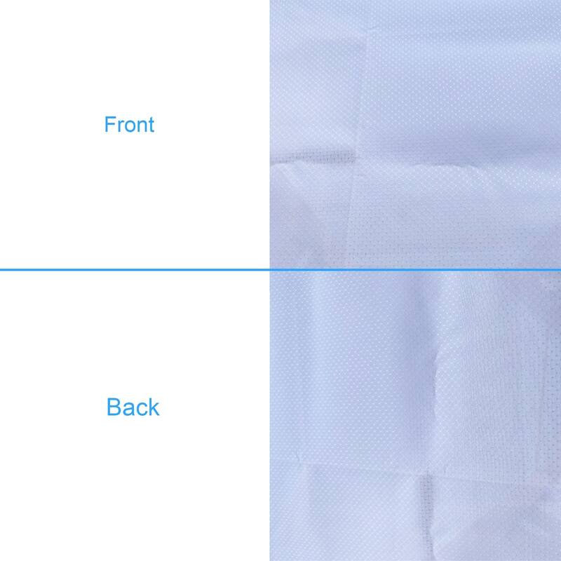 Premium Microfiber Fabric Shower Curtain Liner - 70" x 72" - White