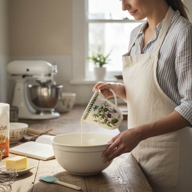 Portmeirion Botanic Garden Measuring Jug Fuschia - 30 oz