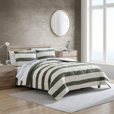 Nautica Lawndale Plush Reversible Comforter Set