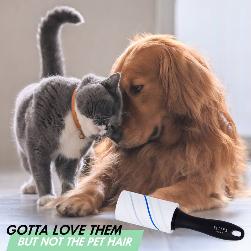 Elitra Lint Roller for Pet Hair Extra Sticky Reusable Lint Remover