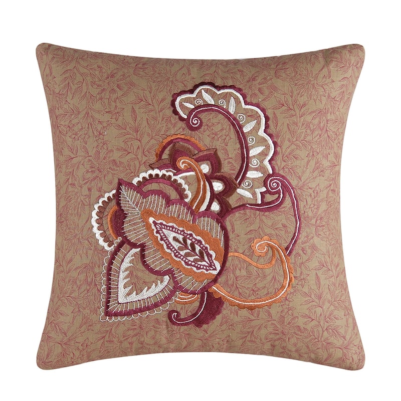 16" x 16" Avanni Quilted Throw Pillow