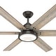 preview thumbnail 2 of 40, Hunter 60" Warrant Ceiling Fan with LED Light, Wall Control - Windmill - Farmhouse, Industrial, Contemporary - ENERGY STAR