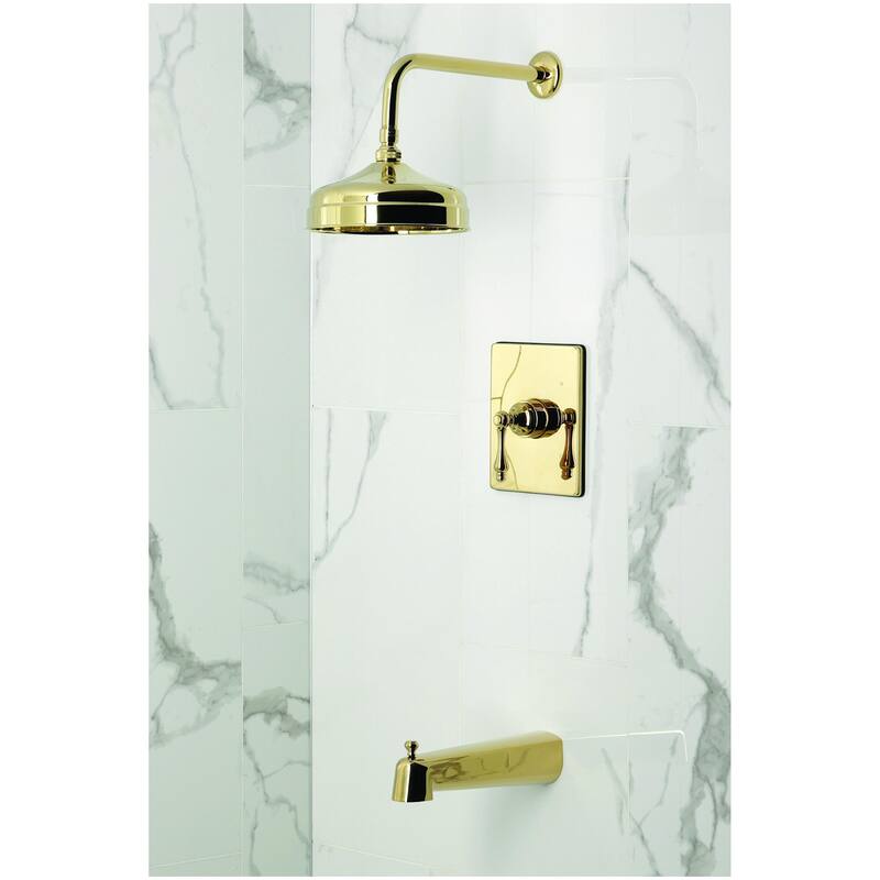 Kingston Brass KB634.AL Restoration Tub and Shower Trim Package with
