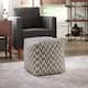 Option Grey & White Herringbone Pattern Fabric
