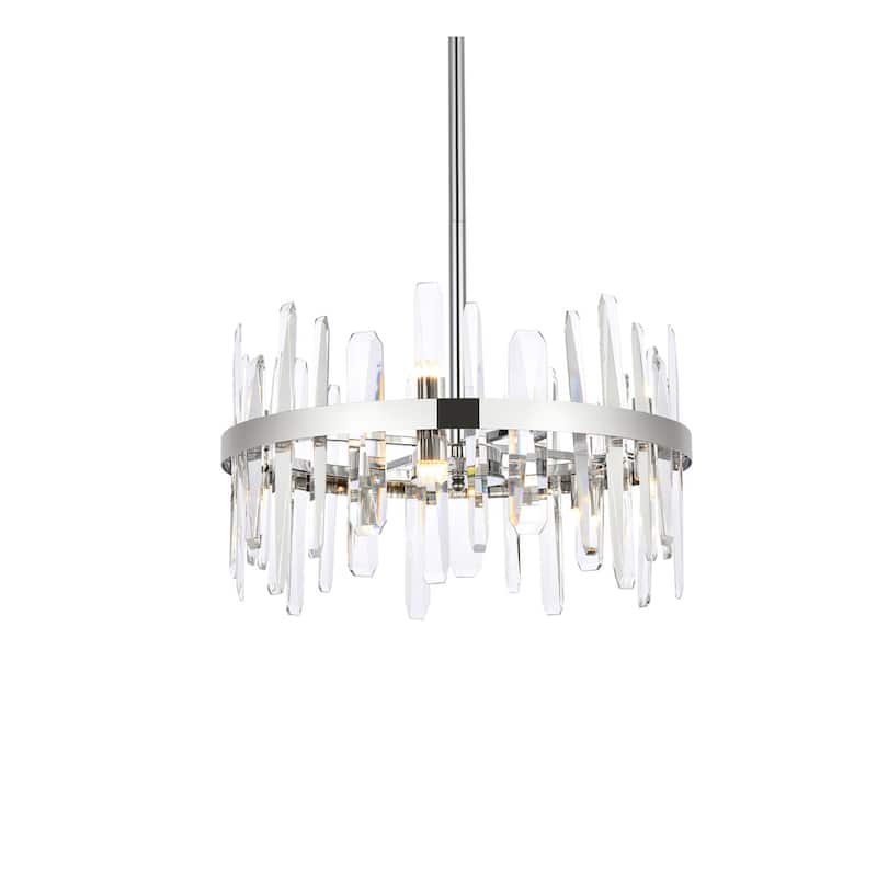 Indigo Home 20 inch crystal round pendant