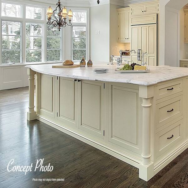 Shop 35 1 4 X 3 3 4 X 3 3 4 Unfinished Solid Hardwood Kitchen Island Leg Overstock 32133757