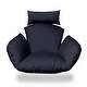 preview thumbnail 72 of 99, Joita Luxury Ottertex Replacement Cushion for Indoor/Outdoor Egg, Hanging, Cocoon, Papasan Chair Navy