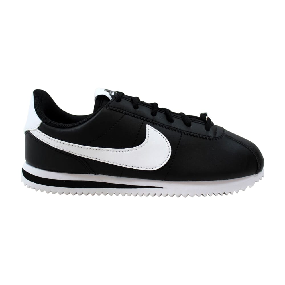 black and white nike cortez grade school
