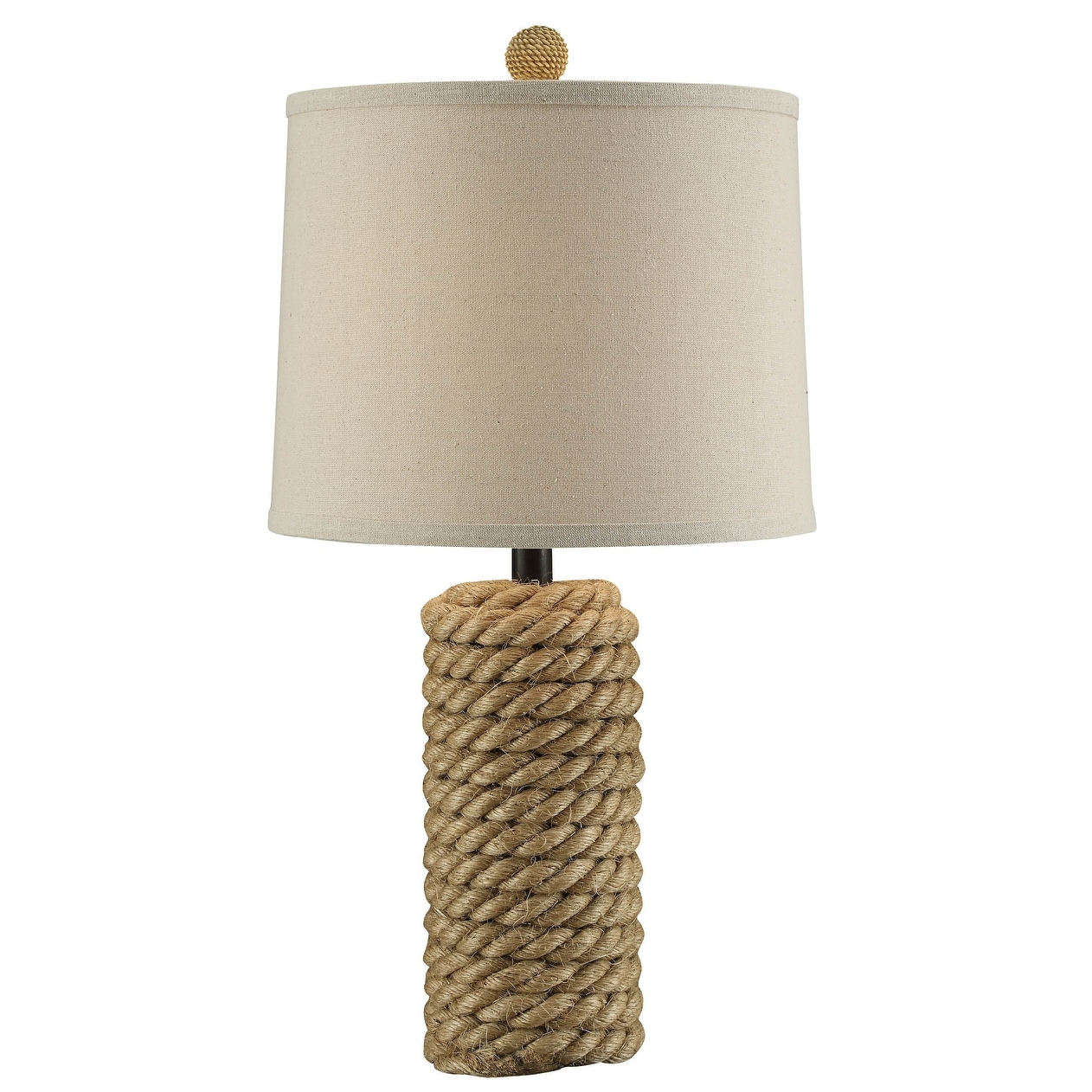 Rope Bolt 26" Table Lamp - x 13"Rnd Overstock 20772663
