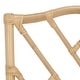 preview thumbnail 9 of 12, SAFAVIEH Chadale Rattan Dining Chair Set of 2, Fully Assembled - 23" W x 18" D x 38" H