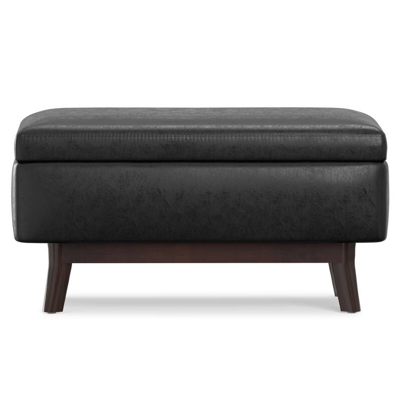 Wyndenhall Ethan Mid-century Modern Rectangular Table Ottoman