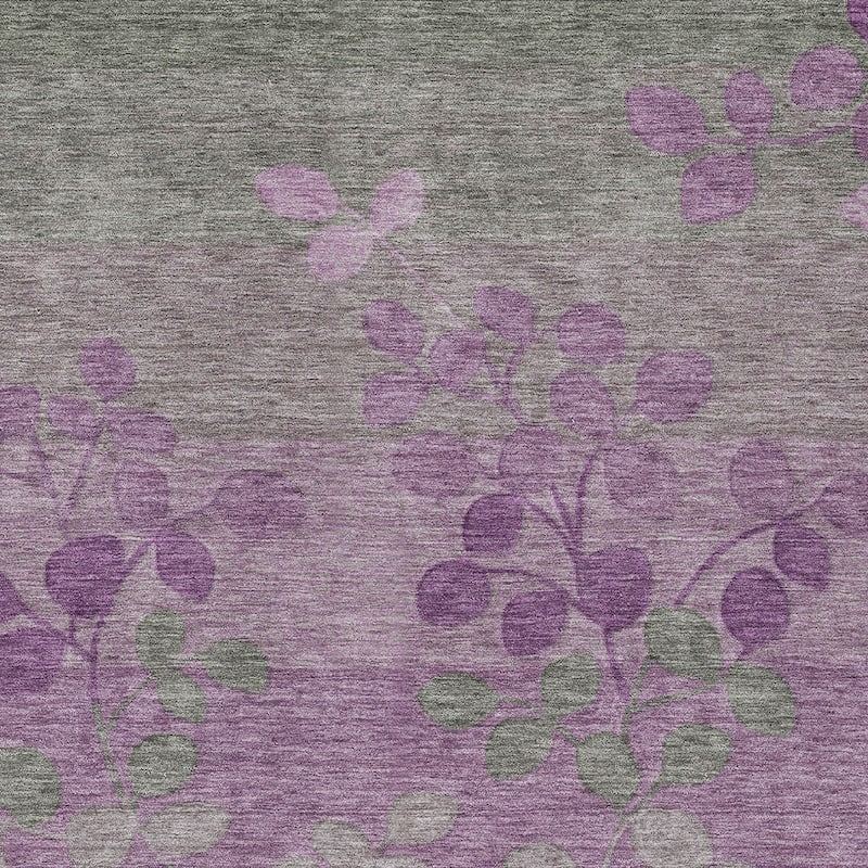HomeRoots Floral Transitional Rectangle Outdoor Rug