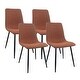 preview thumbnail 47 of 62, Modern Upholstered Dining Chairs Set of 4