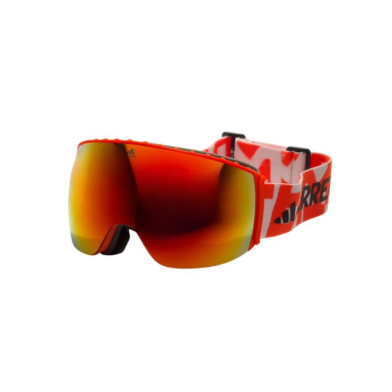 Adidas Unisex 99mm Matte Orange Sunglasses SP0053-43L-00
