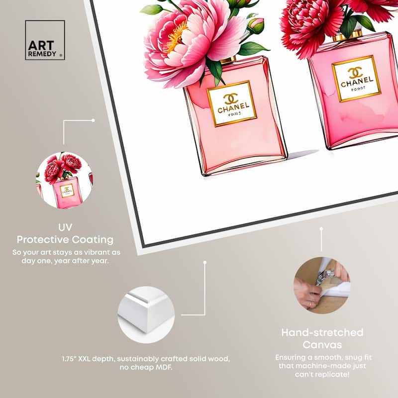 Fragrant Florals Canvas by Art Remedy