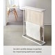 preview thumbnail 9 of 11, Yamazaki Home Bath Towel Hanger, Steel, Holds towels up to 24.5" x 58", Holds 2.2 lbs - L 5.91 x W 25.59 x H 29.53 inches