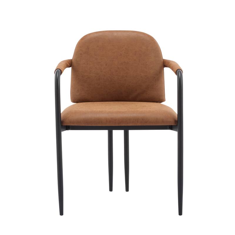 Upholstered Arm Chair Dining Chairs (Set of 2)