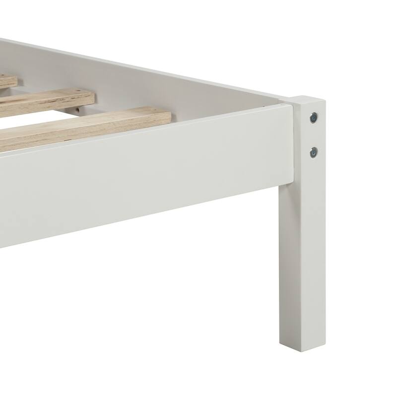 Modern Platform Bed Frame with Headboard