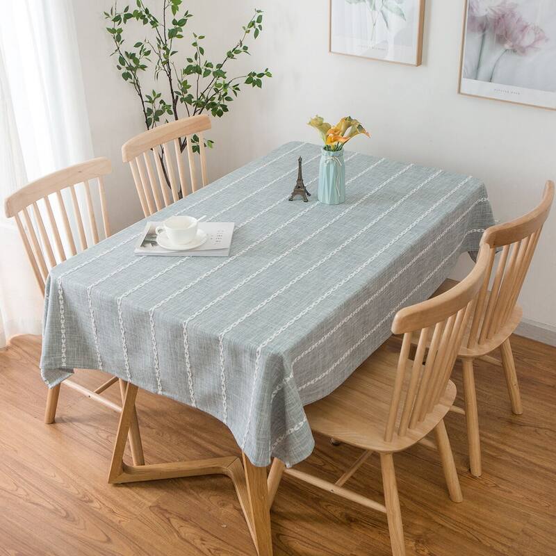 Enova Home 54"x 78" High Quality Rectangle Cotton and Polyester Tablecloth