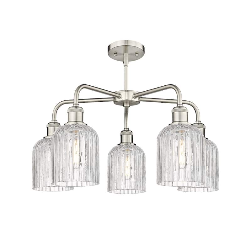 Innovations Lighting 516-5CR-15-23 Bridal Veil Chandelier Bridal Veil