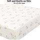 preview thumbnail 40 of 54, Polka Dot Animal Bear Friends ABC&123 Unisex Multi-color Cotton Toddler/Baby Crib Child Fitted Sheet Set (Pack of 3) - N/A