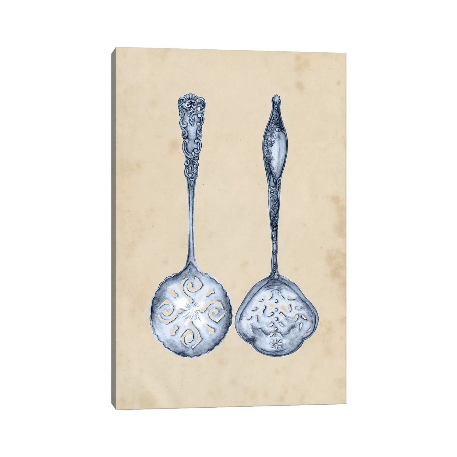 iCanvas "Antique Utensils IV" by Melissa Wang Canvas Print