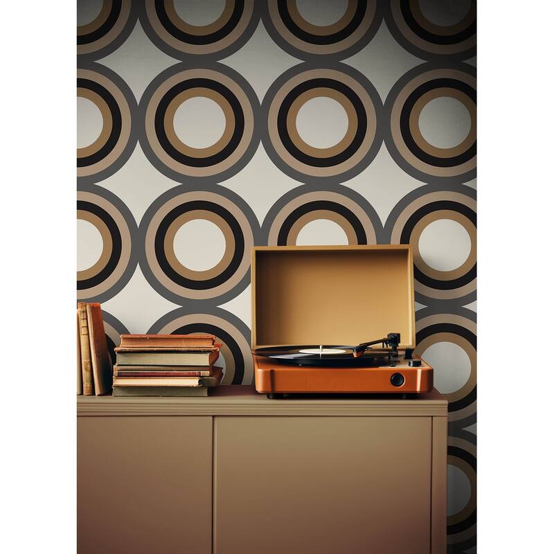 Very Gay Paint Sir Culls Black Peel and Stick Wallpaper