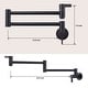 preview thumbnail 41 of 40, WOWOW Wall Mounted Pot Filler Faucet with Double Joint Swing Arms