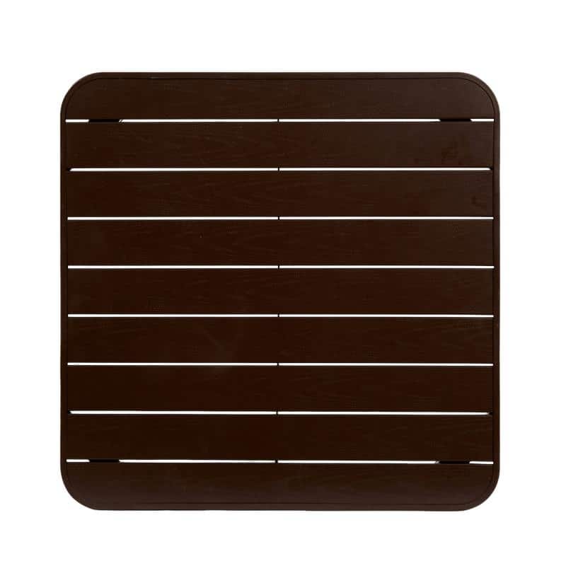 5-Piece Plastic chair and steel table Outdoor Dining Set, plastic Chairs and Table Set for Garden Patio