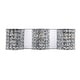 preview thumbnail 4 of 19, Jayne Deco 3-Light Metal/Crystal Classic Glam LED Vanity Light, by JONATHAN Y