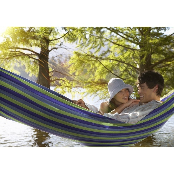 Sorbus Brazilian Hammock Extra Long Two Person Portable Hammock