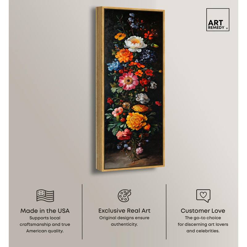 Botanical Rhapsody II Panoramic Canvas by Art Remedy