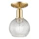 Option Champagne Bronze / Clear Basketweave