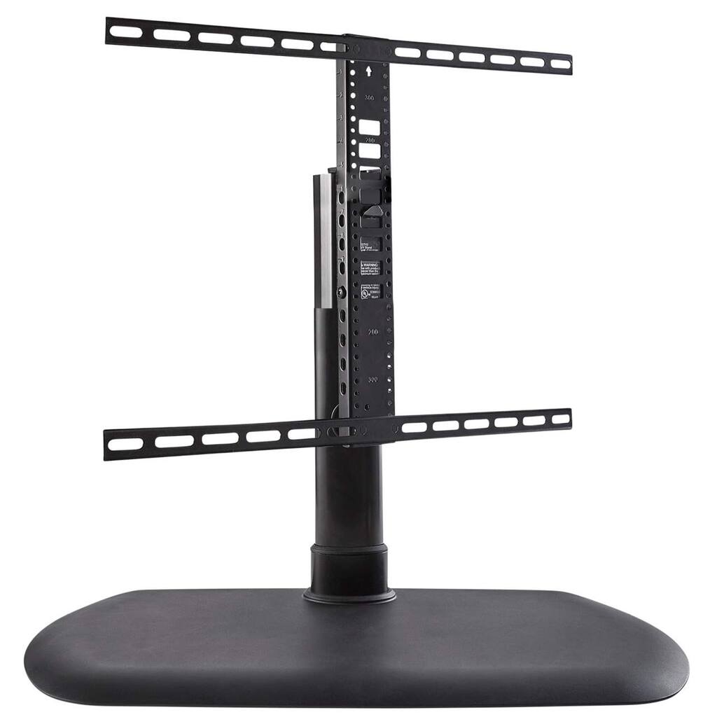 SwivelBoost TV Stand - Universal Replacement Stand for TVs Up to 65"- Height Adjustable Up to 8" & Smooth TV Swivel