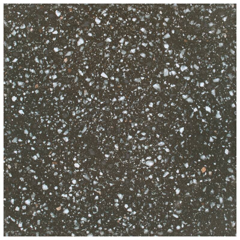 Merola Tile Arive 7.86" x 7.86" Grafito Ceramic Floor and Wall Tile