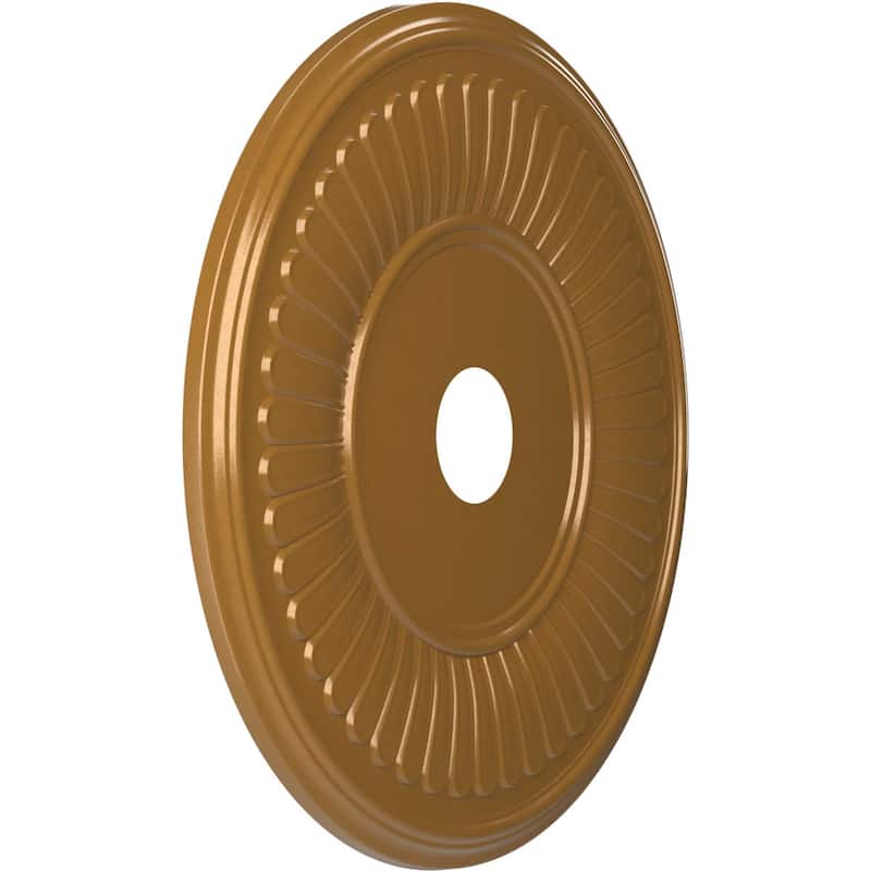 3 1/2" Inside Diameter - Berkshire Thermoformed PVC Ceiling Medallion