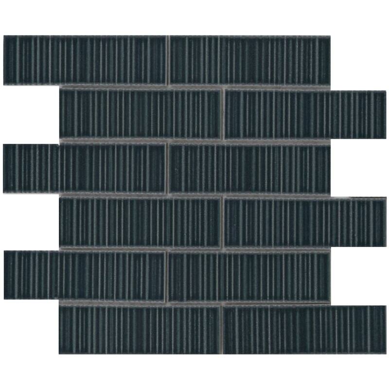 Emser Tile W50ORNA1112MOFP Ornami - 11" x 12" Brick Wall Tile - Glossy