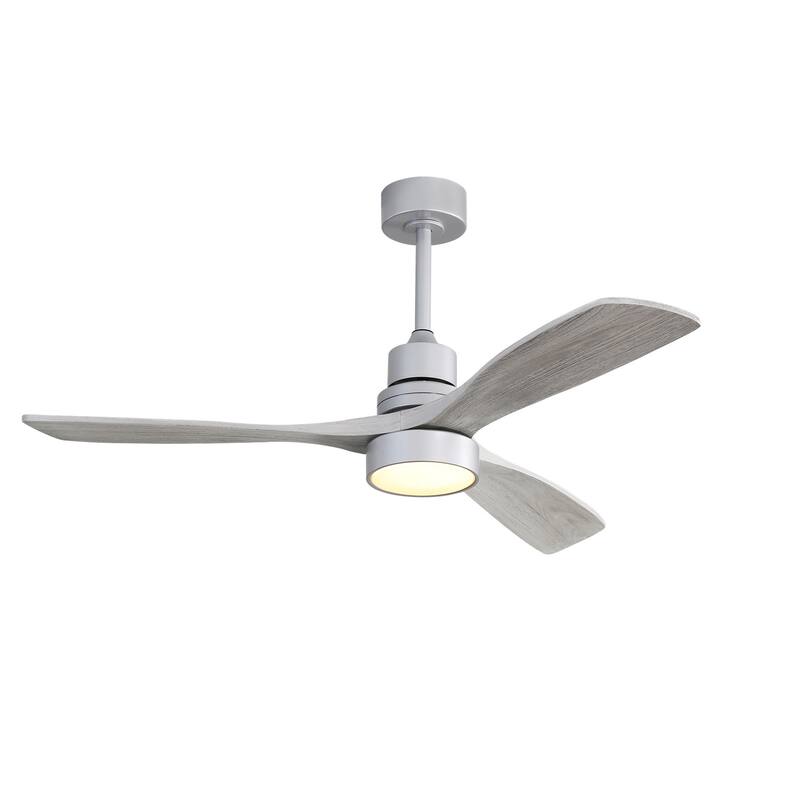 52 Inch Ceiling Fan Light With Remote Reversible DC Motor For Bedroom