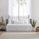 Stone Cottage Willow Way Ticking Stripe Cotton Daybed Cover Set - Off-White