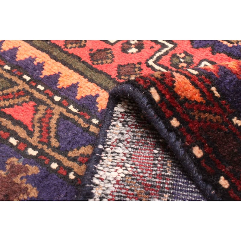 ECARPETGALLERY Hand-knotted Andelz Red Wool Rug - 4'7 x 7'2