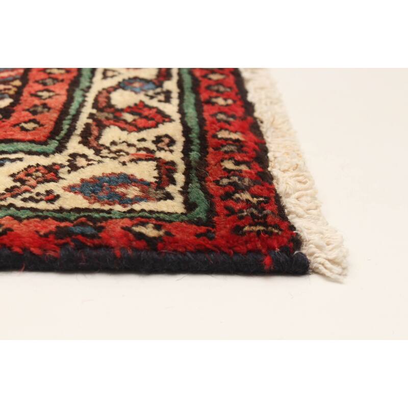 ECARPETGALLERY Hand-knotted Andelz Black Wool Rug - 3'2 x 10'2