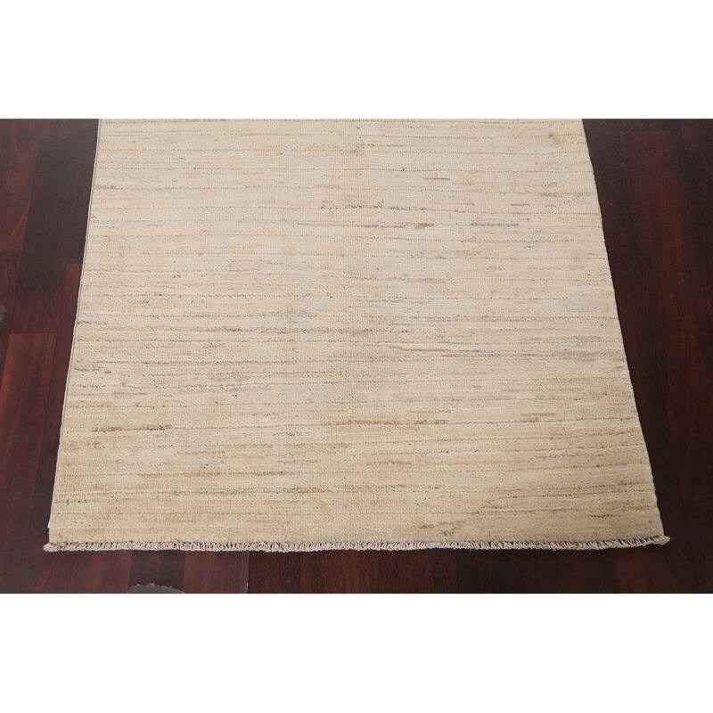 Contemporary Gabbeh Kashkoli Oriental Area Rug Handmade Wool Carpet - 3'3" x 4'10"