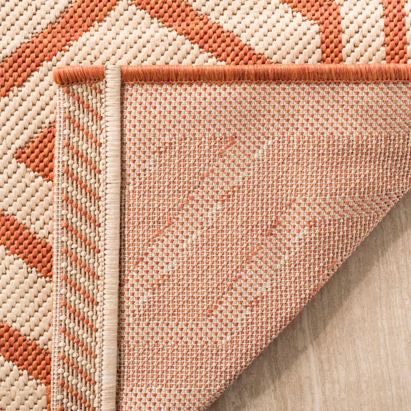 SAFAVIEH Courtyard Chong Indoor/ Outdoor Waterproof Patio Backyard Rug